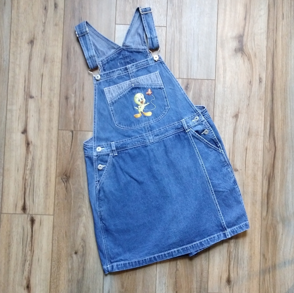 Vintage Looney Tunes Overall Skirtall